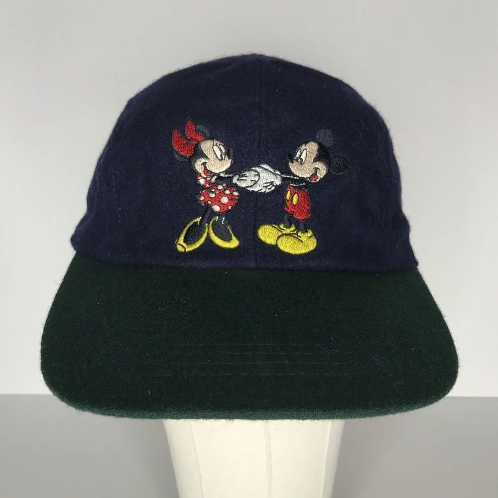 Mickey Mouse Minnie Mouse Wool Blend One Size Hat